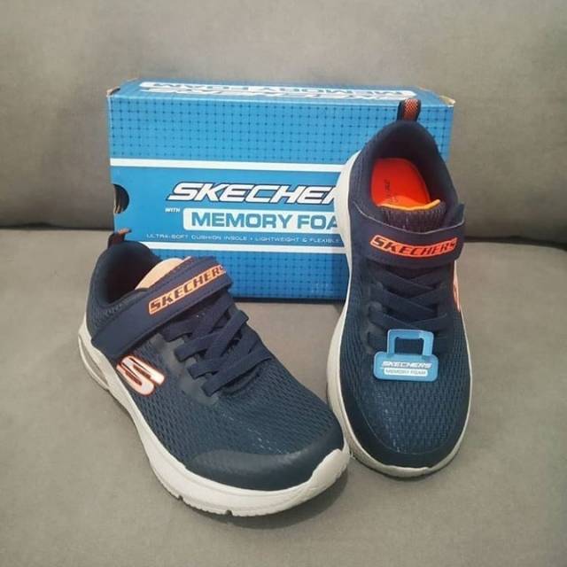 Sepatu skechers anak laki (boys) original mall sale