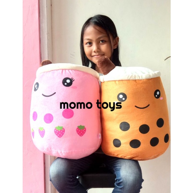 BONEKA BOBA BUBLE MILK TEA Size Jumbo