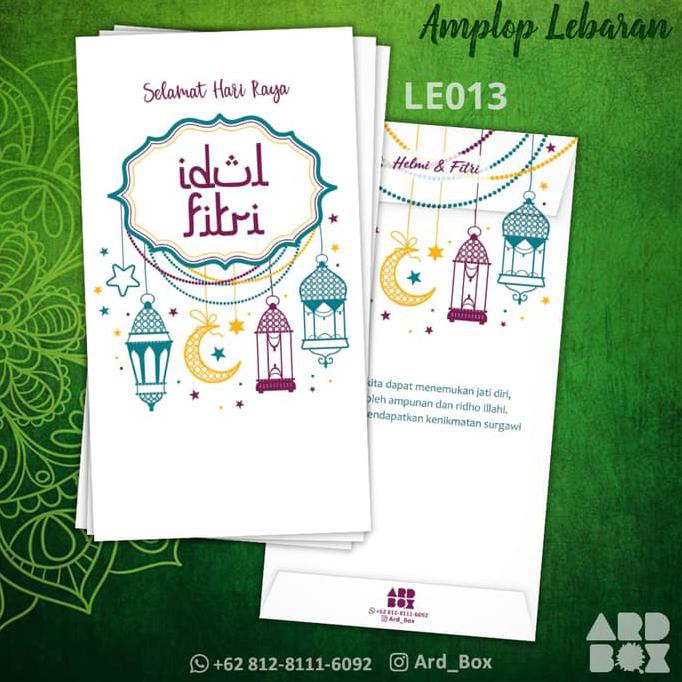 

Buruan Beli Amplop Uang Custom Nama Angpao Lebaran Idul Fitri Murah Unik Le013