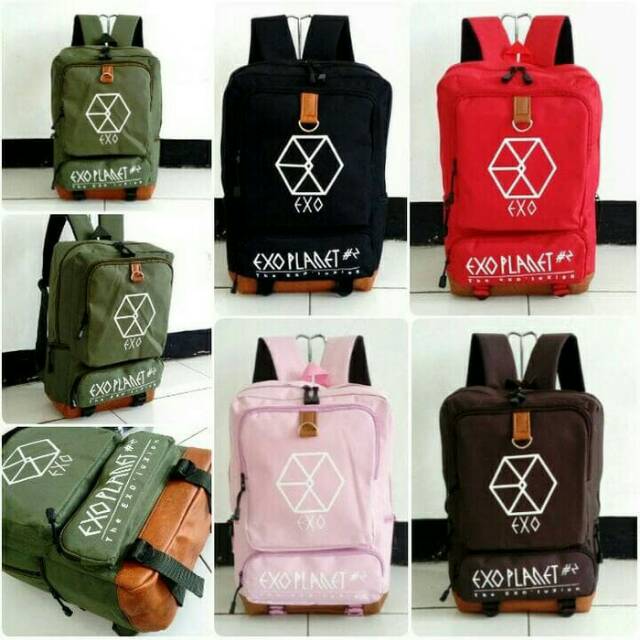 TAS RANSEL KPOP EXO / BACKPACK / KOREA / EXO STUFF