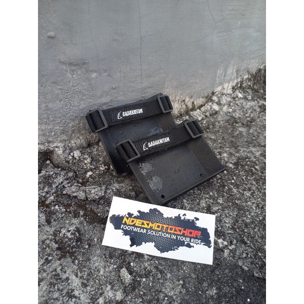 Holder Bottle atau Dudukan Botol Pannier Badak Hitam Adventure - @ndesmotoshop