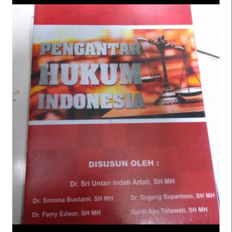 

pengantar hukum indonesia sri untari indah artati