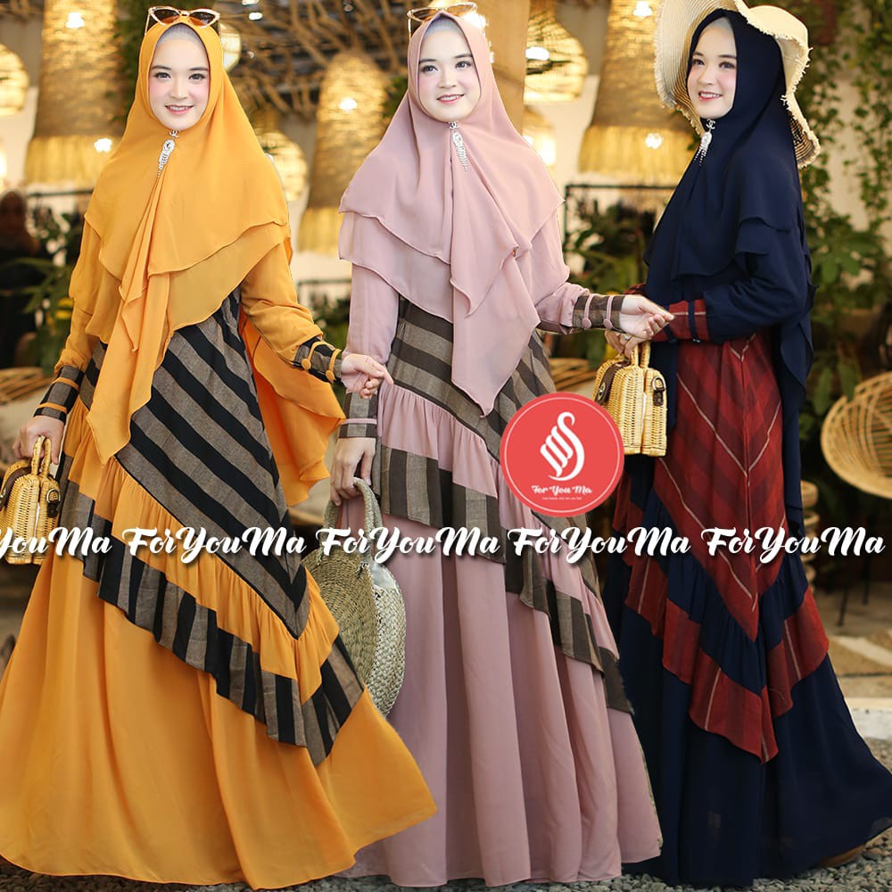Sayidah set khimar BY FORYOUMA