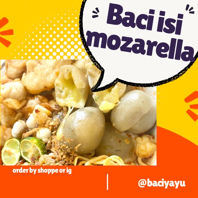 

baso aci vakum isi isi keju MOZARELLA