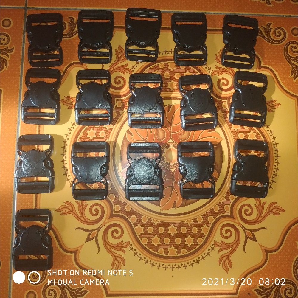 Kunci Sodok 3.8 Cm Plastik Buckle Acetal Bjl38ac