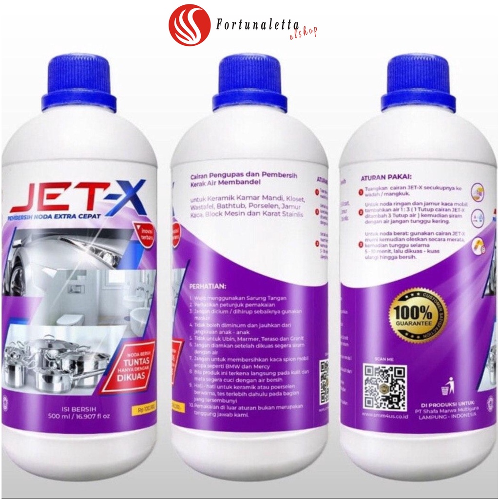 JET-X Cairan Pembersih Noda & Kerak Membandel (Original)