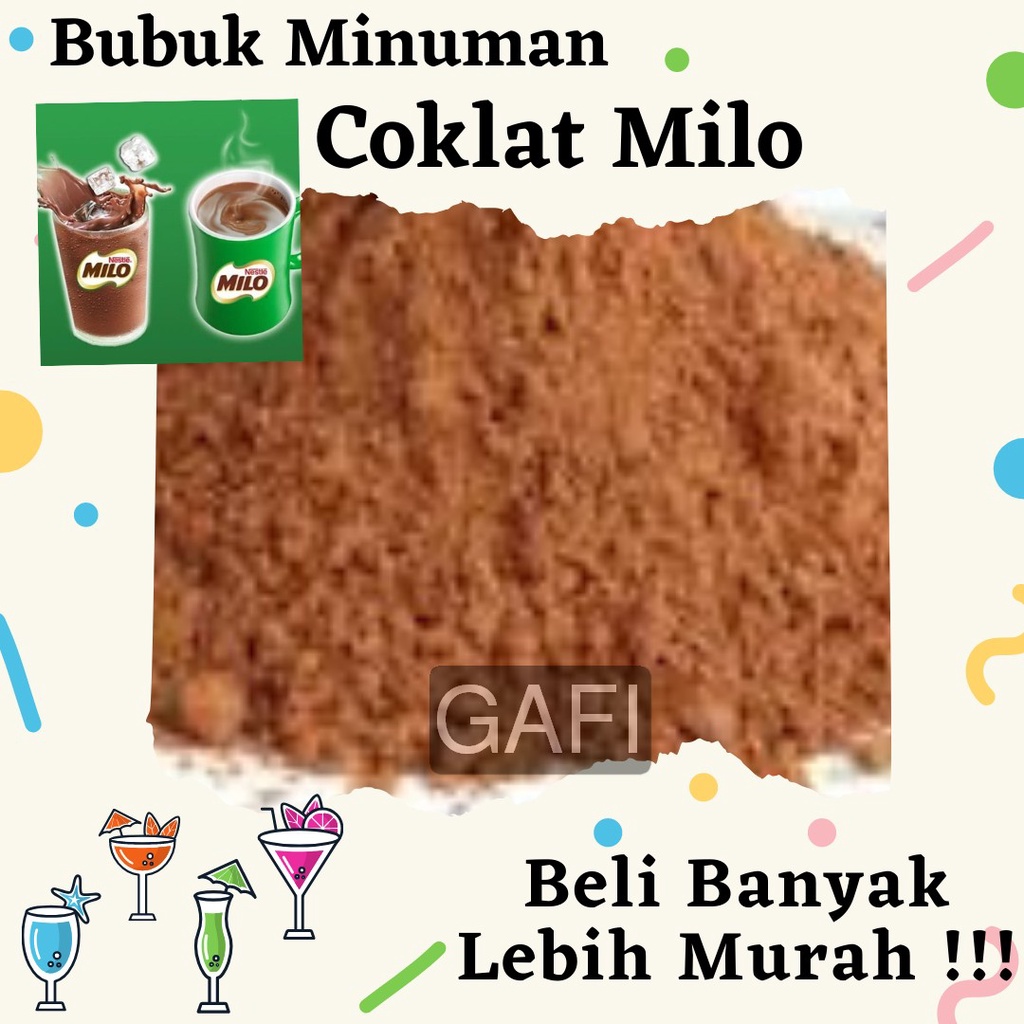 

Bubuk Minuman Rasa Coklat Milo 1Kg Minuman Powder Coklat Milo Kiloan Drinking Powder 1 Kg Kekinian Boba Aneka Instan Murah Enak Terbaik Halal Premium Distributor Toko Bukan Javaland Verlin Plain