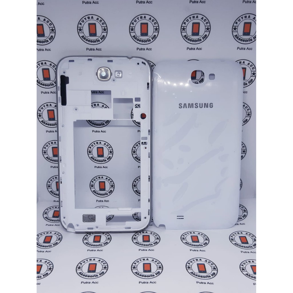 Casing Fullset Original For Hp Samsung Galaxy Note 2 N7100 N7105 SM-N7100 Backdoor Kesing