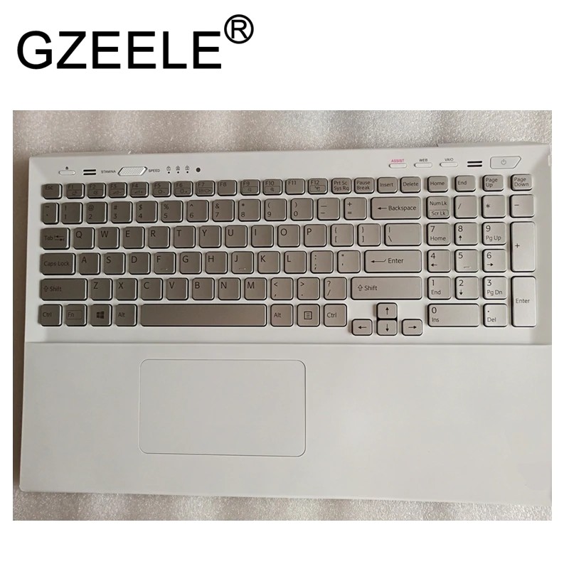 IMPORT GZEELE NEW for sony FOR vaio SVS15 SV-S15 SVS151100C SVS15118ECB SVS15118ECW Palmrest Upper