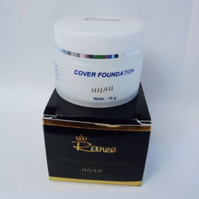 RANEE COVER FOUNDATION HIJAU 15GRAM