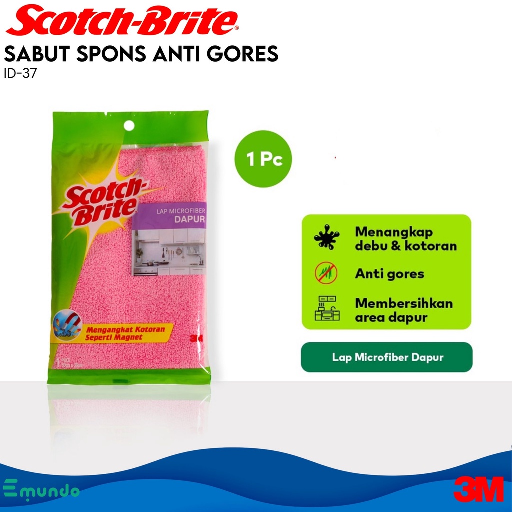 

3M Scotch Brite Sabut Spons Anti Gores ID-37