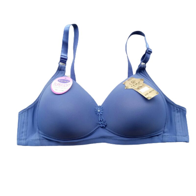 BH WANITA MURAH BRA TANPA KAWAT CUP BESAR FEMA 338 SUPER SOFT