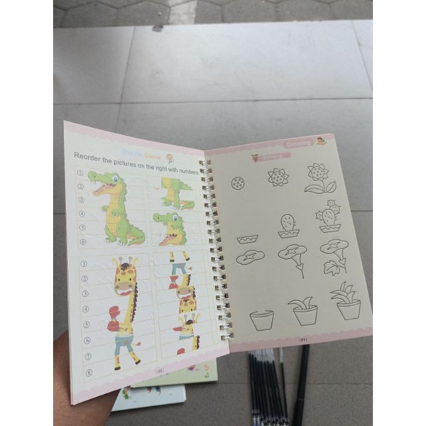 

Buku Sank Magic, Buku Menggambar Menulis dan Menghitung Anak