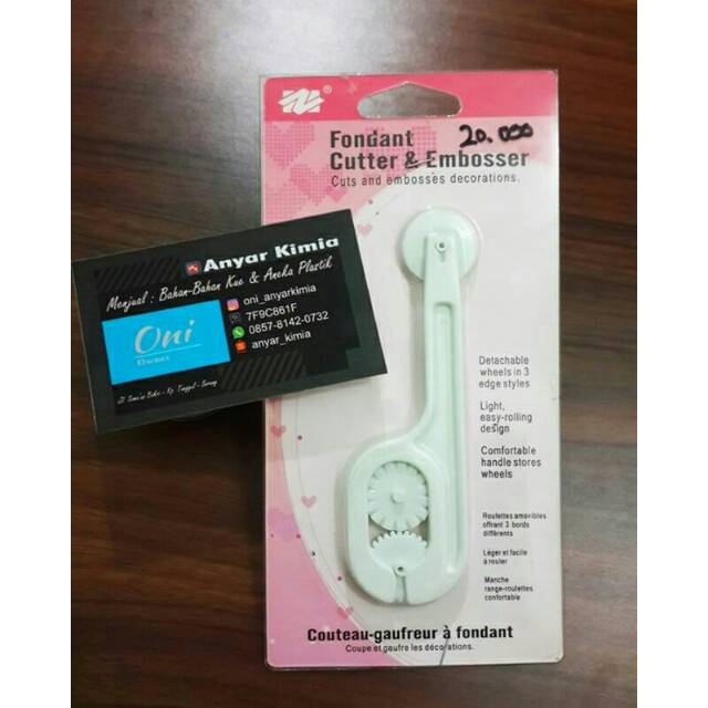

Embosser fondant