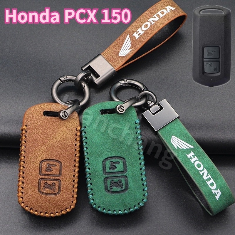 Hot Sale Casing Kunci Mobil 2 Tombol Bahan Kulit Untuk Honda X Adv Sh 300 150 125 Forza 300 125 pcx150 Xindazhou 125 pcx150