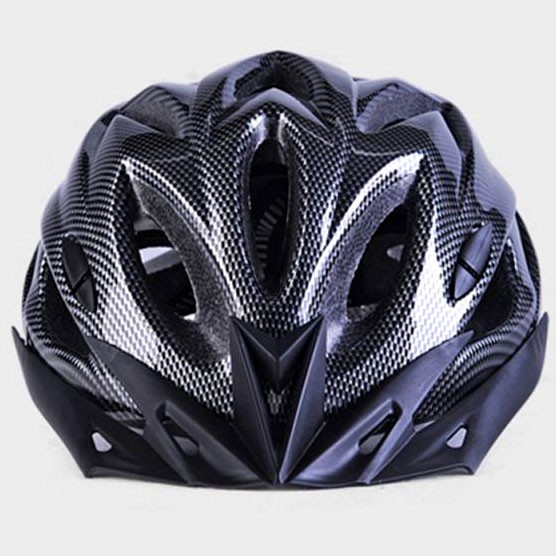 TaffSPORT Helm Sepeda Helmet EPS Foam PVC - Black