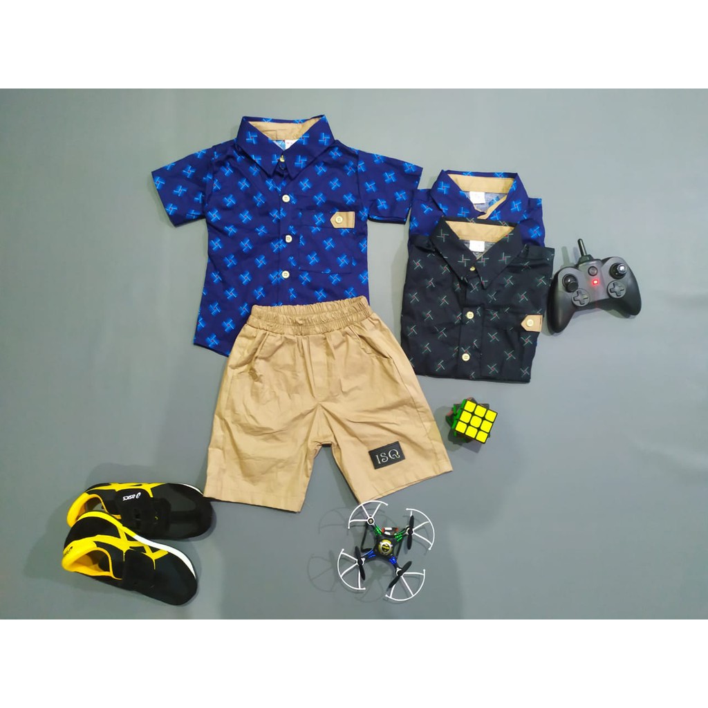 Setelan Kemeja fashion anak laki laki motif kotak Shopee Setelan Kemeja fashion anak laki laki motif kotak Shopee