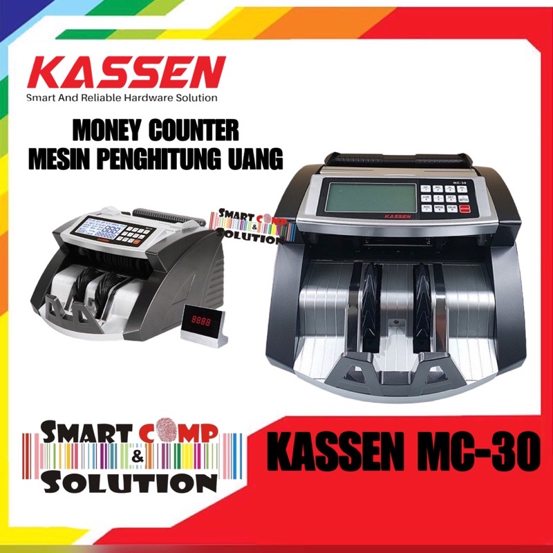 MESIN HITUNG UANG KASSEN MC-30 - MC30 - MONEY COUNTER BILL