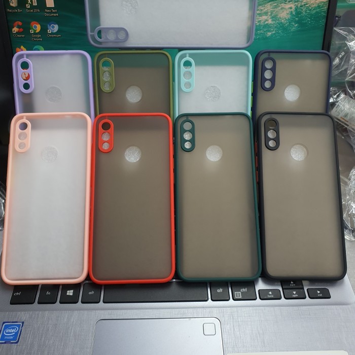 REDMI NOTE 7/REDMI NOTE 8 PRO CASE DOFF HARDCASE MATTE TRANSPARANT FULL COLOUR