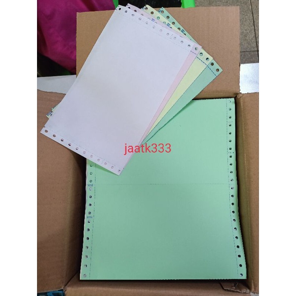 

Continuous Form Paper Print 9,5 x 11/2 Ukuran 4 Ply PRS