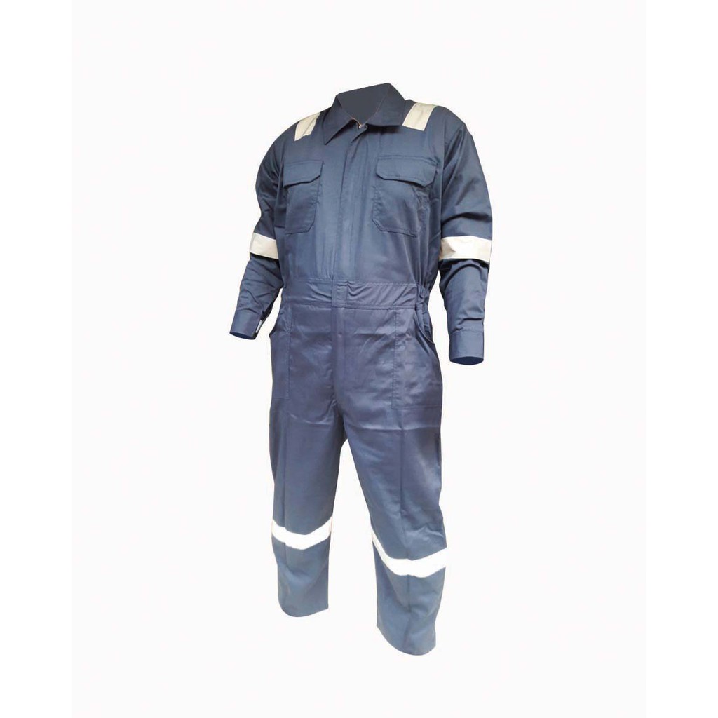 Warepack safety terusan Baju Bengkel Baju Kerja Pria Baju Lapangan American drill