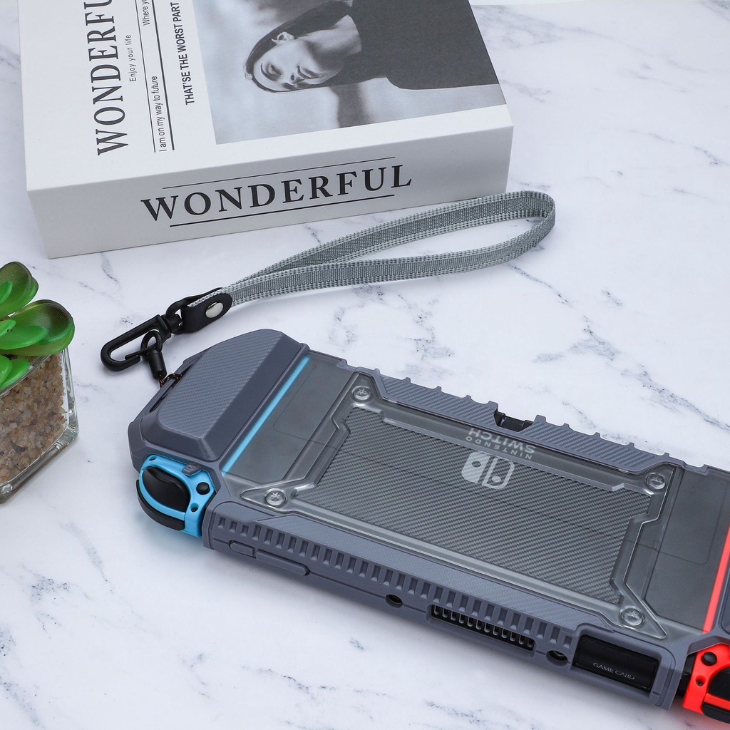 Hard Case Pelindung Konsol Game Nintendo Switch OLED Anti Jatuh