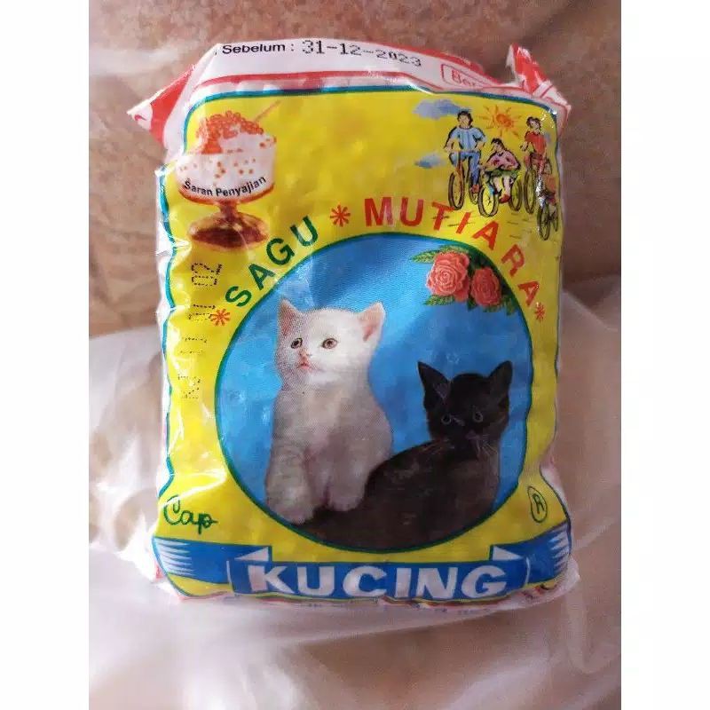 

Sagu Mutiara Cap Kucing 100gr