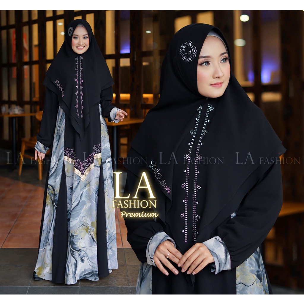 WILI MUSLIM / GAMIS SYAR'I MARYAM GAMIS MUSLIM WANITA PREMIUM CERUTY BABYDOLL TERBARU 2022 / GAMIS S