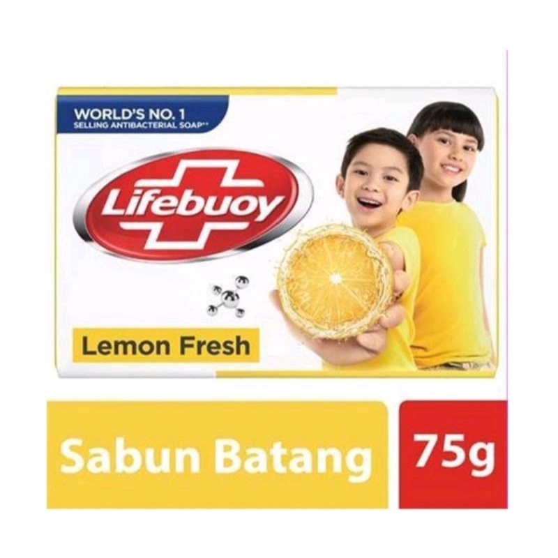 SABUN MANDI BATANG LIFEBUOY 75G