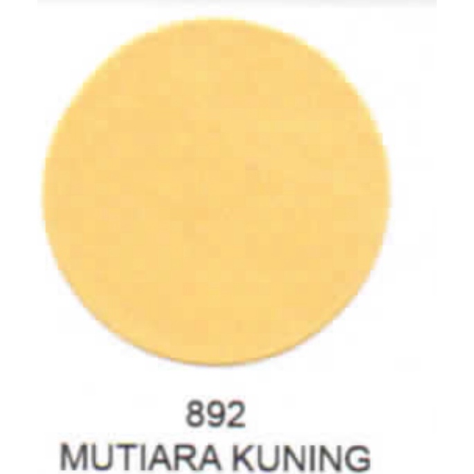 Pilok Diton Satin Pastel Mutiara Kuning 892 300ml Pearl yellow