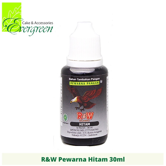 

Pewarna Pangan RW warna Hitam 30ml