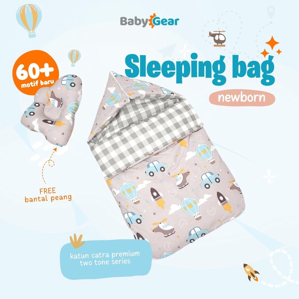 Baby Sleeping Bag / Selimut bayi / Kantong Tidur Bayi