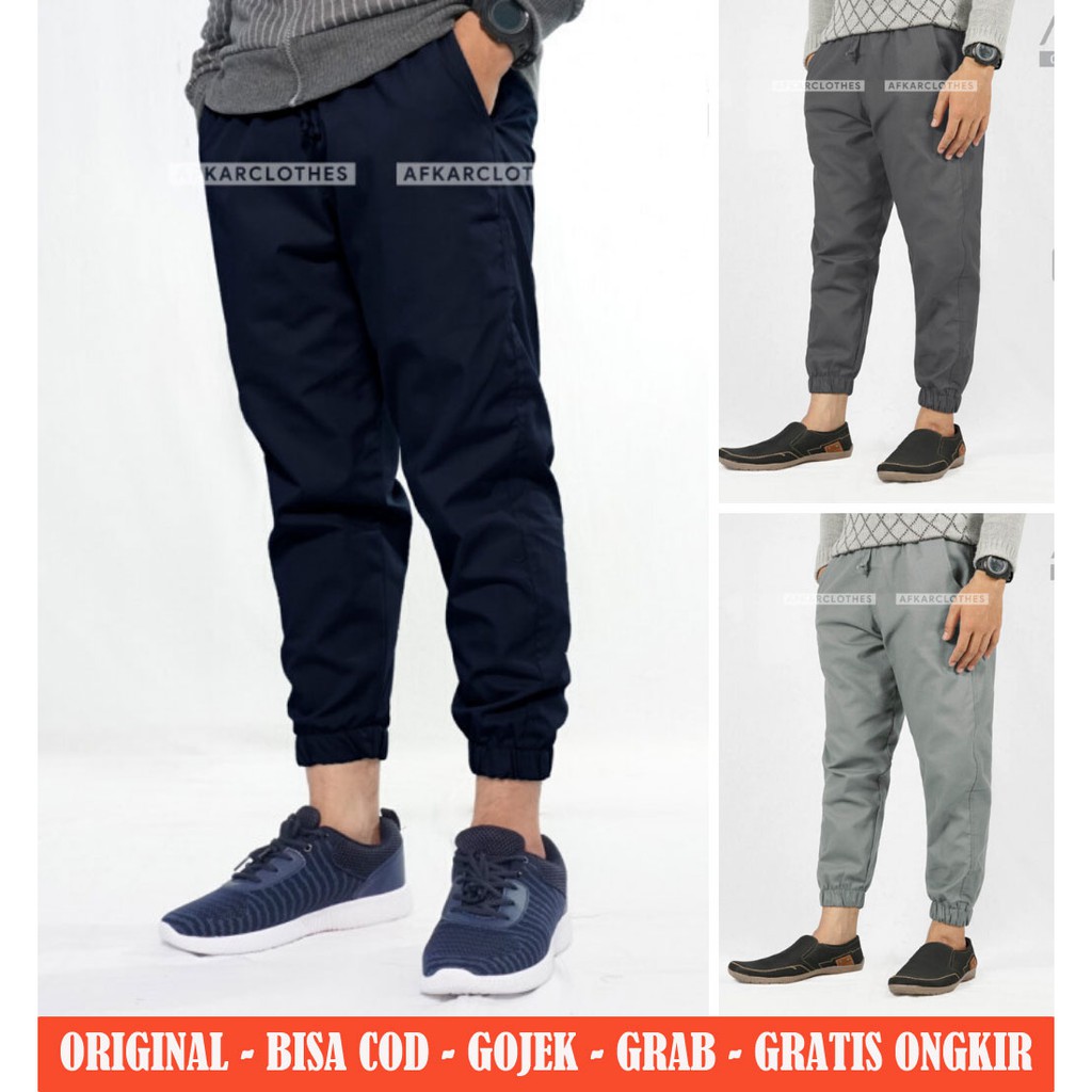  Celana  Sirwal Jogger Kasual Modis  Sirwal Celana  Jogger 