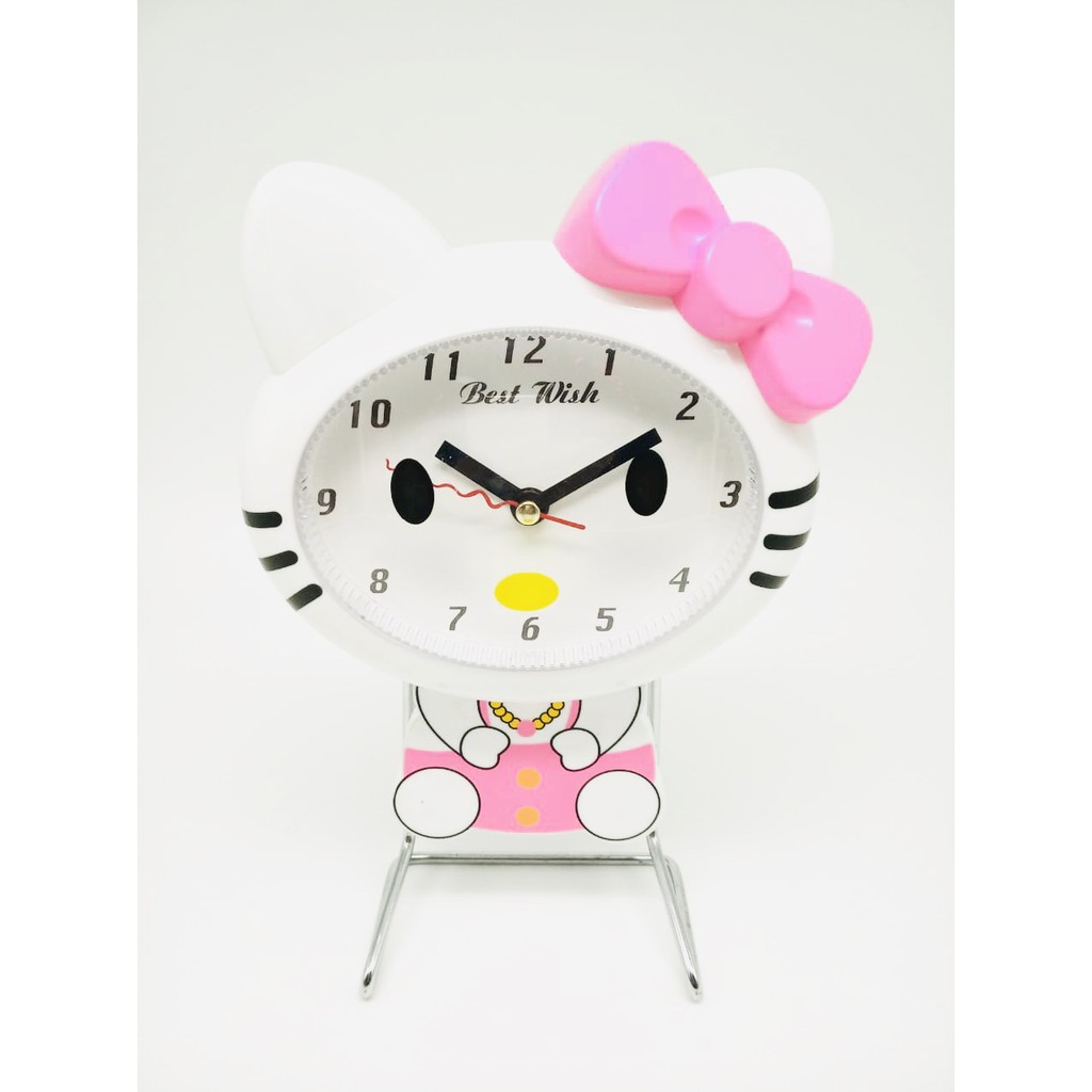 Crazy Sale Clock Hello Kitty Mx 1178 Jam Shopee Indonesia