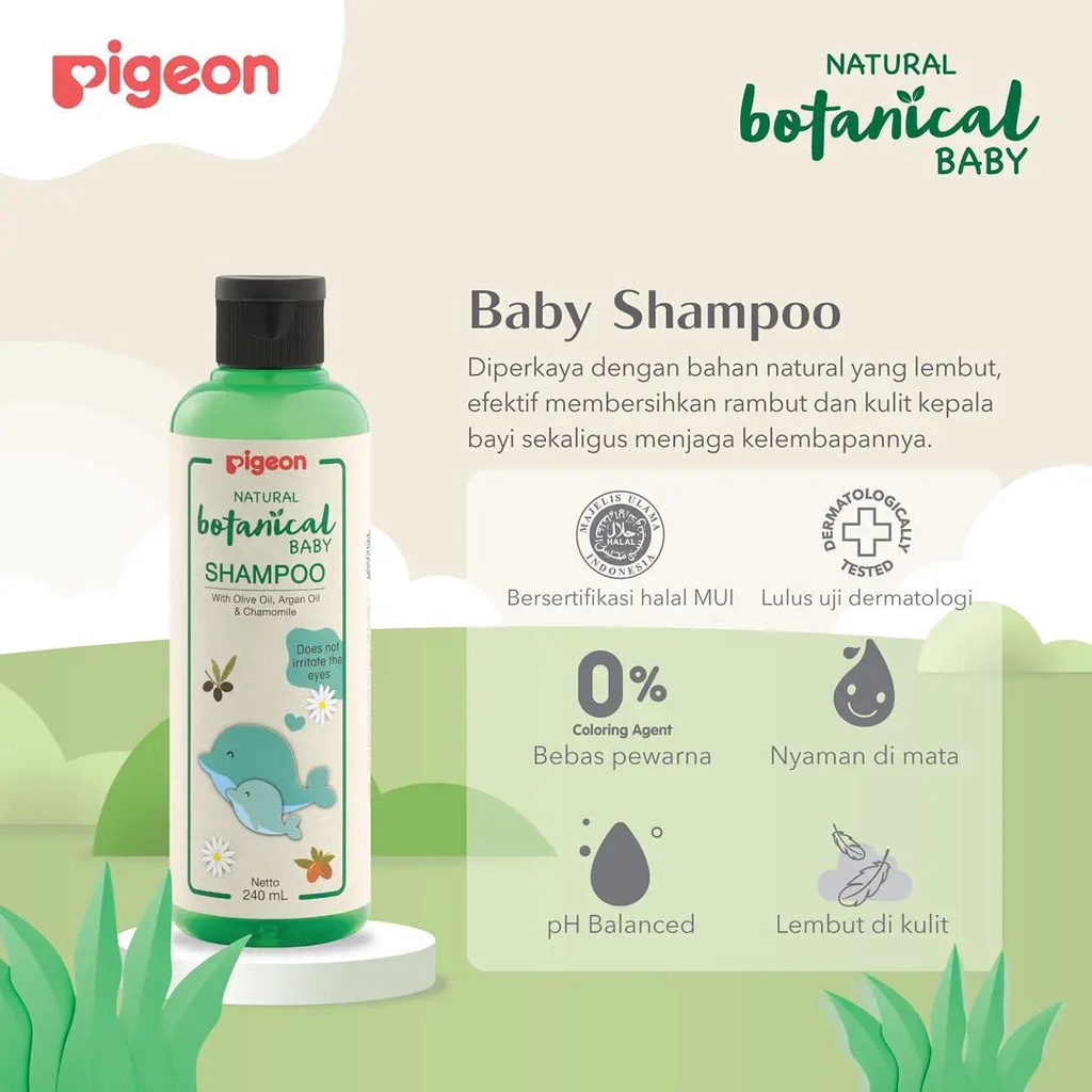 Pigeon Natural Botanical Shampoo 240ml