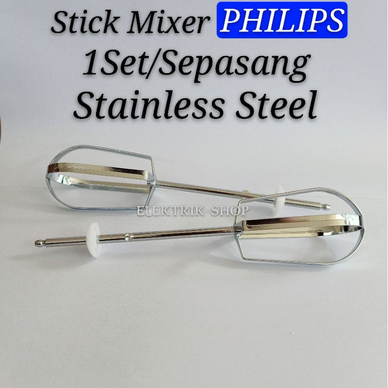 STICK MIXER PHILIPS STAINLEES 1SET UNTUK SEMUA TIPE MIXER PHILIPS