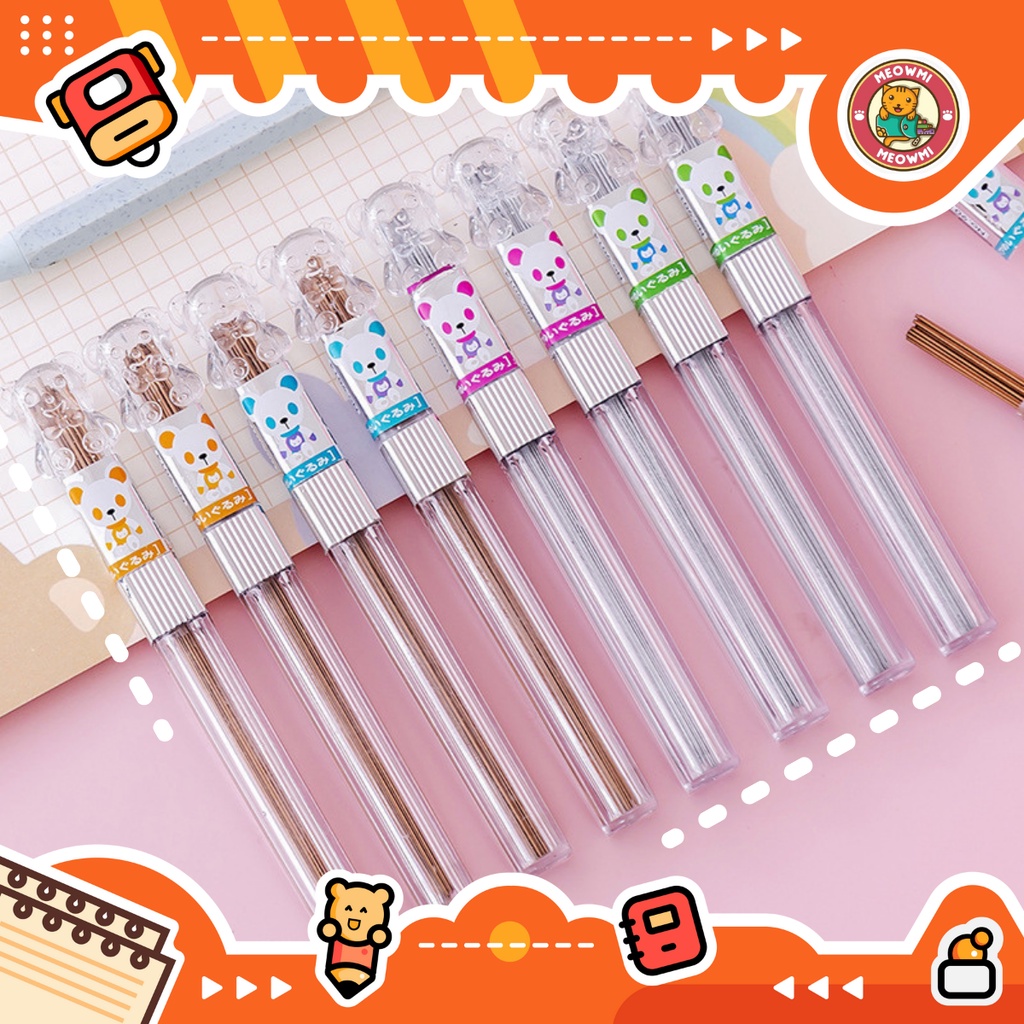 

Isi Refill Pensil Mekanik 2B 0.5mm Cute Mouse PS0038