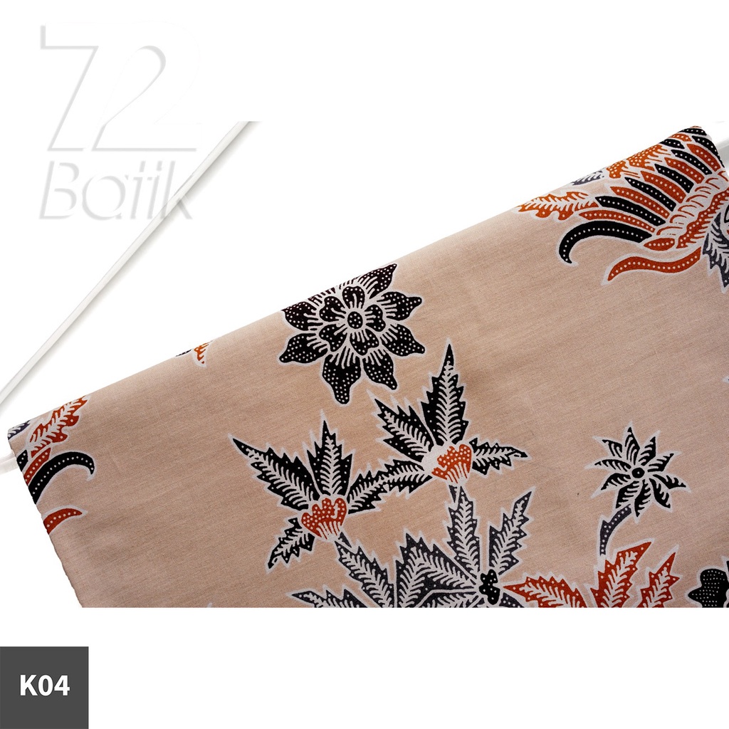 KAIN BATIK KATUN Premium Motif Peksi Asmoro Warna Abu Grey Gray Orange Hitam 725771 Cap 72 Jarik Jarit Samping Kebat Panjang Batik Katun Modern Premium Bahan Seragam Batik Pernikahan Kantor Keluarga Murah Kamen Jadi Batik Bali Lembaran