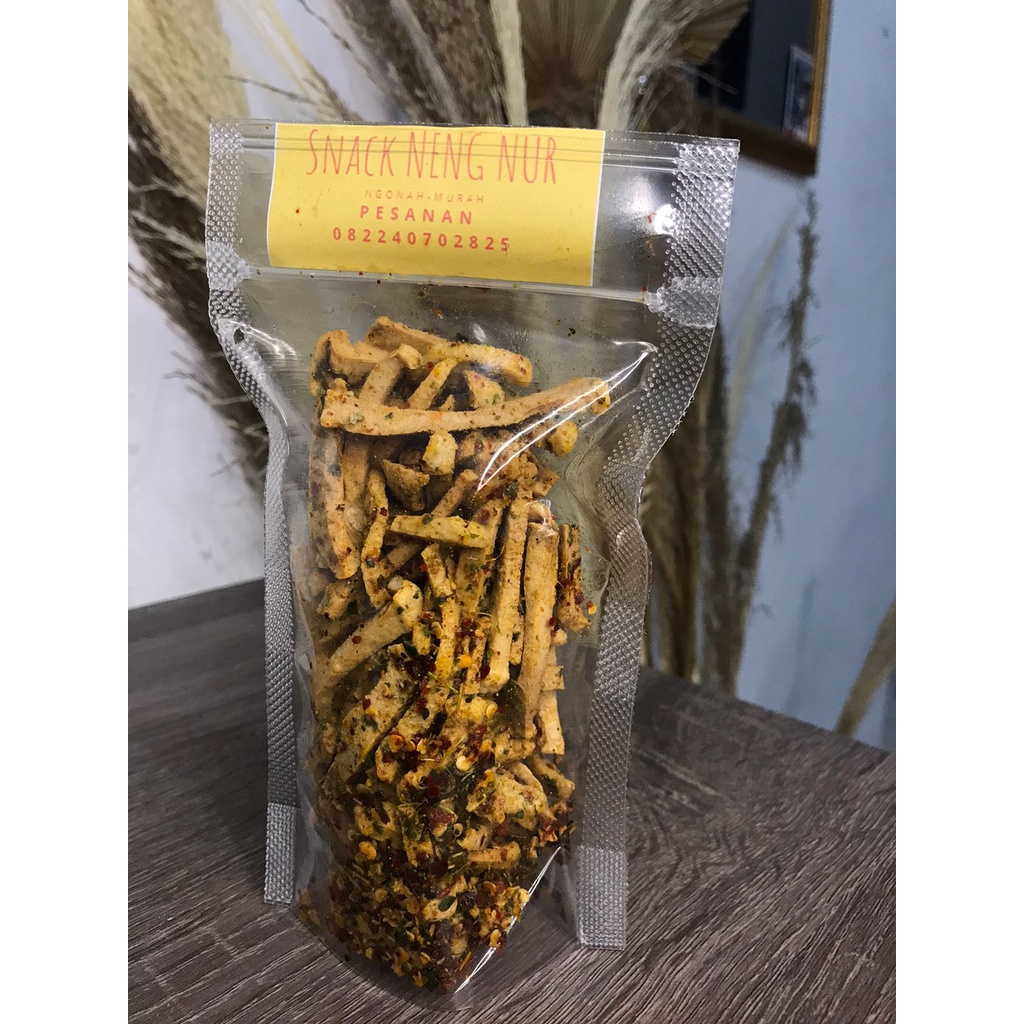 

Basreng pedas gurih renyah cemilan pedas
