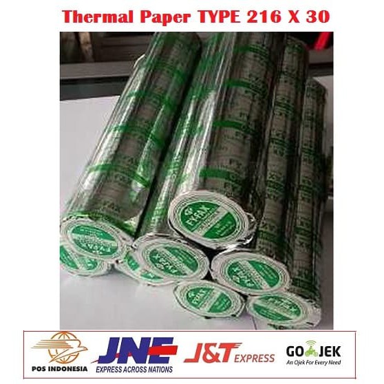 Kertas FAX Thermal Paper FY-FAX Type 216 Mm X 30