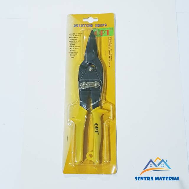 

GUNTING BAJA RINGAN/GUNTING KANAL MERK: OPT