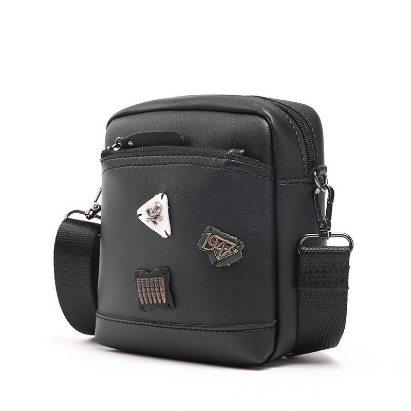 Tas Selempang Pria Tas Selempang Kulit Multifungsi Slingbag Cowok Waistbag Bahu Original Branded Dis