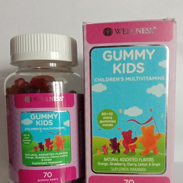 Gummy Kids Wellness Vitamin Anak Vit Anak -