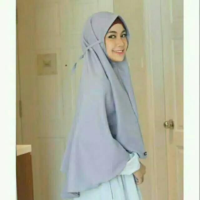 hijab Bergo Maryam Tali Jumbo XL (sjt) wolfis