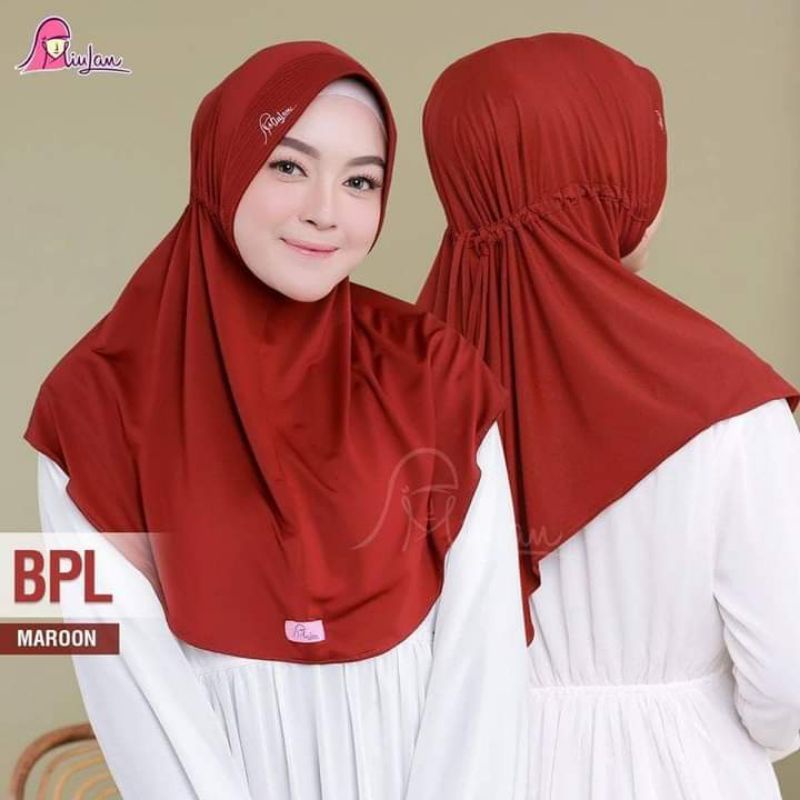 Daily Hijab MiuLan | Hijab Instan MiuLan | Hijab Serut MiuLan | Bergo Plain Laura