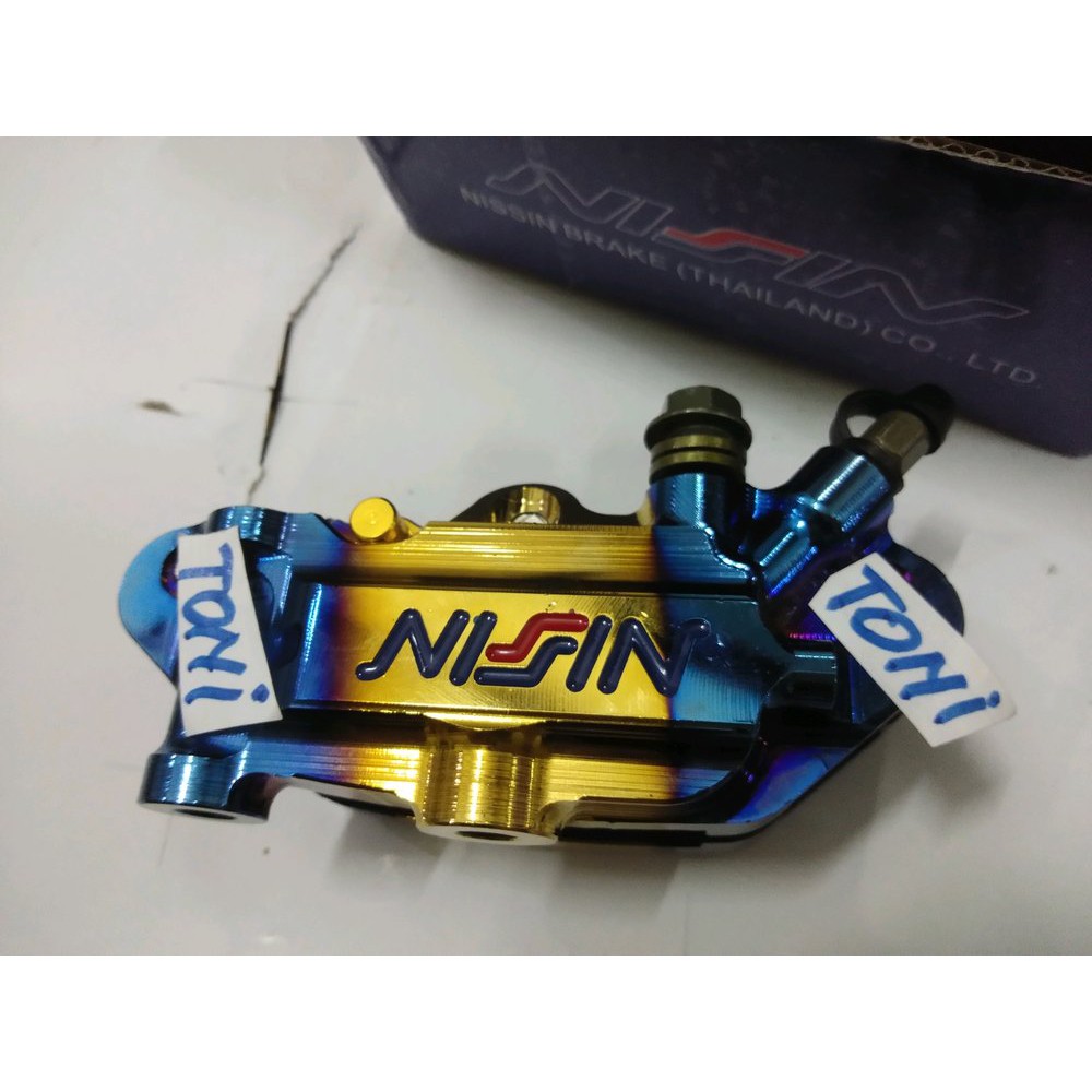 pala babi kaliper kaliver NISSIN monoblok TWO TONE universal model ktc brembo rcb termurah