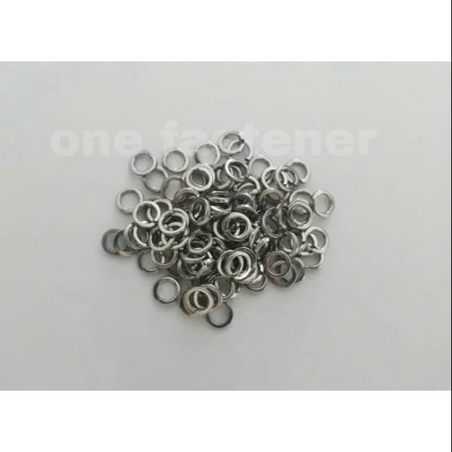 100 PC Ring Per M4 Stainless Steel 4mm mili sus 304 Anti karat