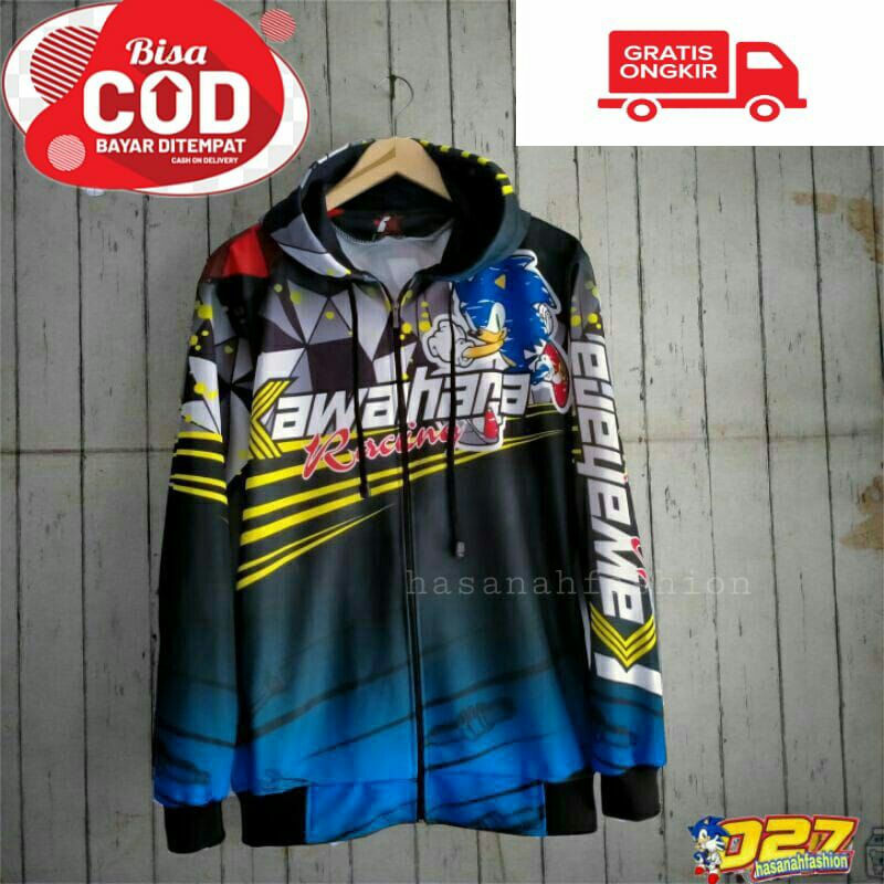 JAKET RACING/RACING START/RACING FLASH/RACING LINE/RECERDRY..JAKET PRING PRIA WANITA..