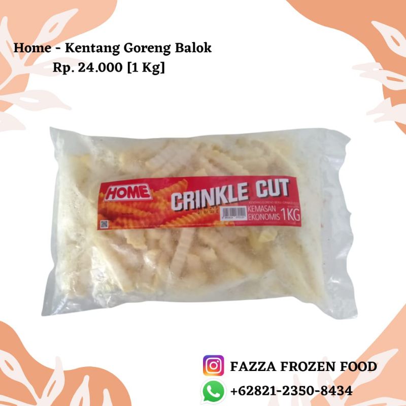 

Crinkel Cut - Kentang Goreng Balok
