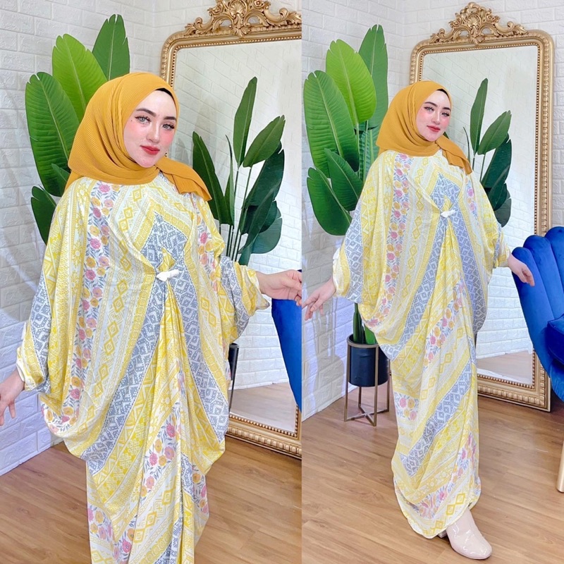 Daster kaftan etnik By Shellasaukia